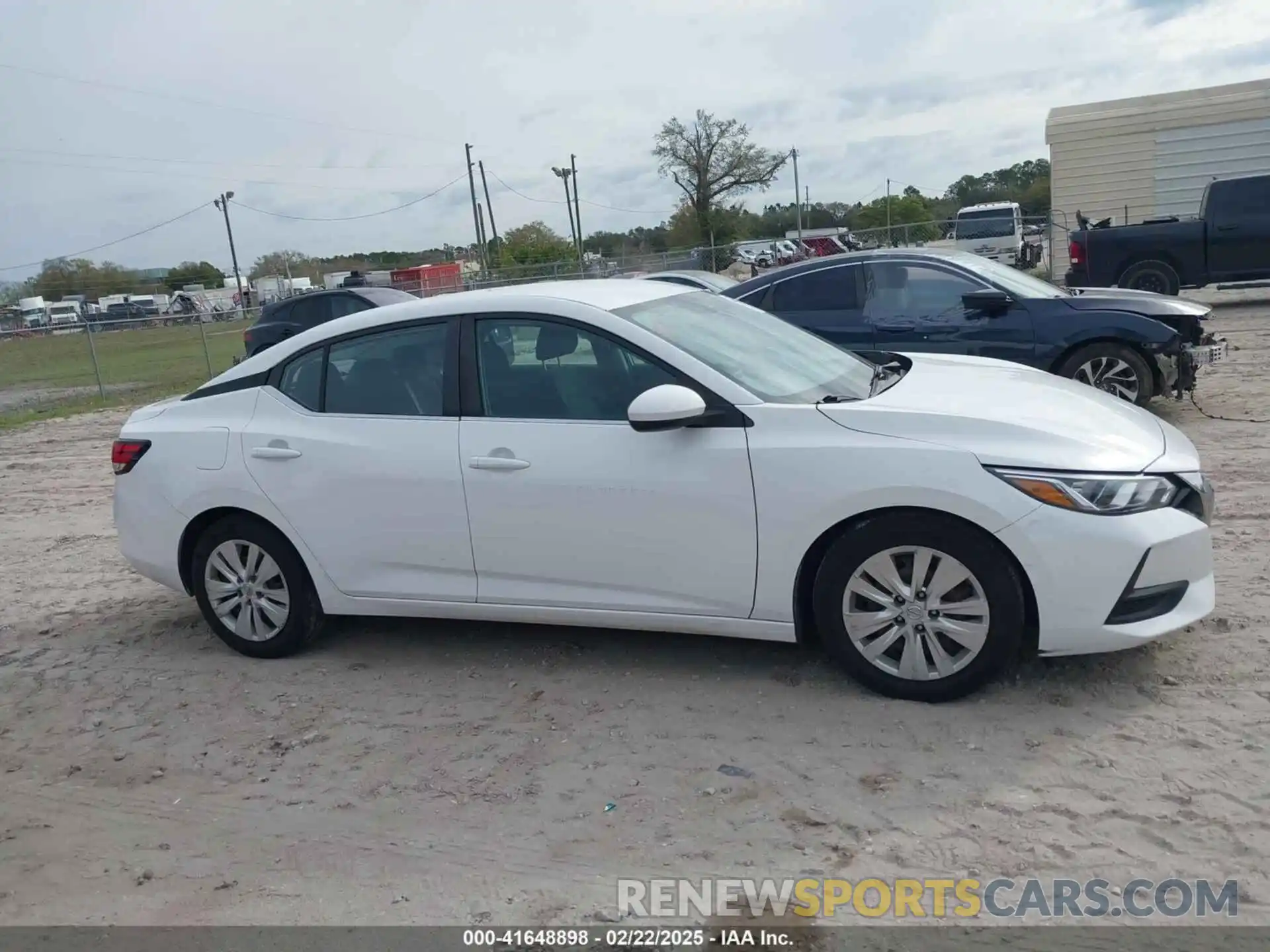 13 Photograph of a damaged car 3N1AB8BV8MY227375 NISSAN SENTRA 2021