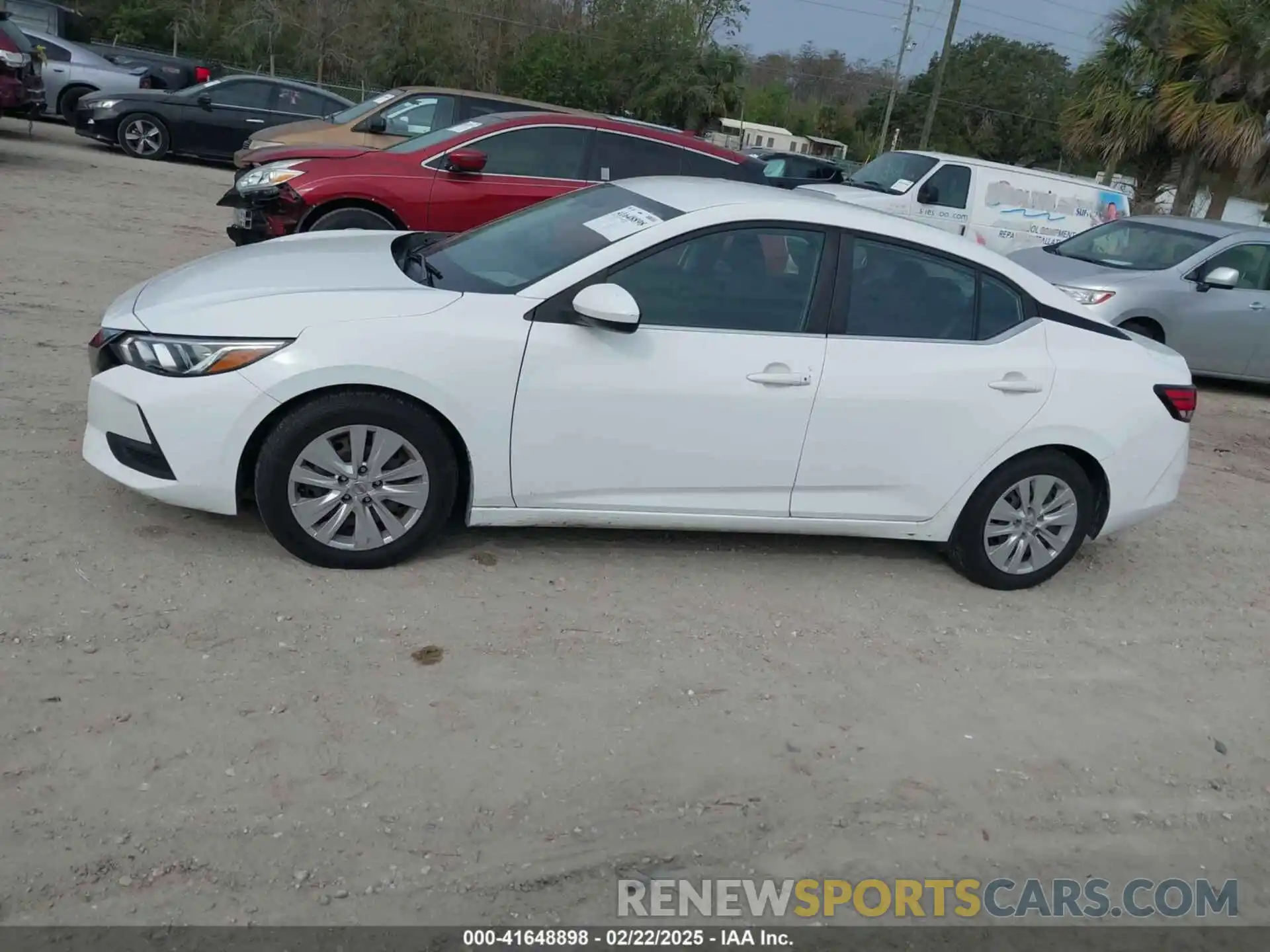 14 Photograph of a damaged car 3N1AB8BV8MY227375 NISSAN SENTRA 2021