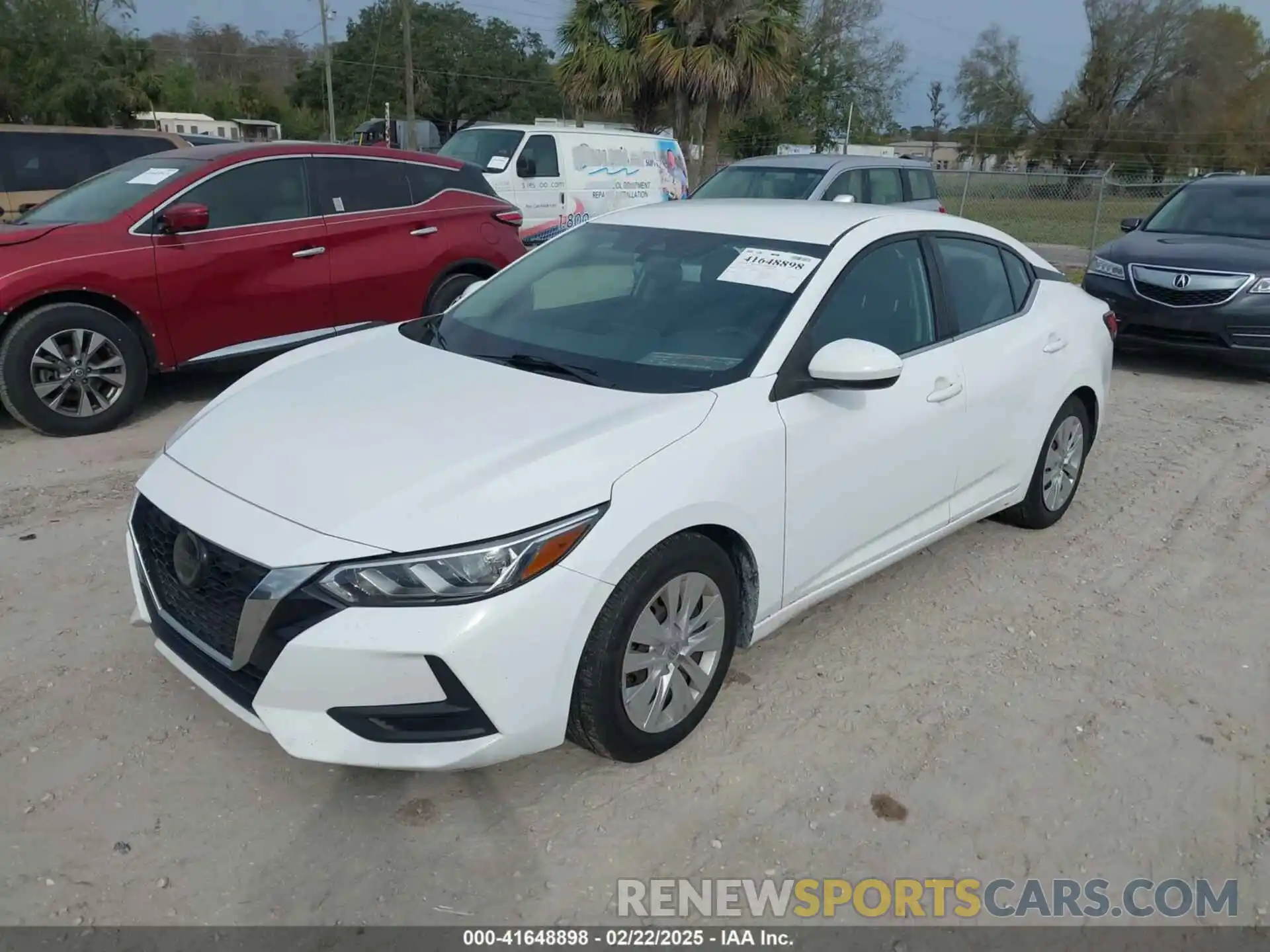 2 Photograph of a damaged car 3N1AB8BV8MY227375 NISSAN SENTRA 2021