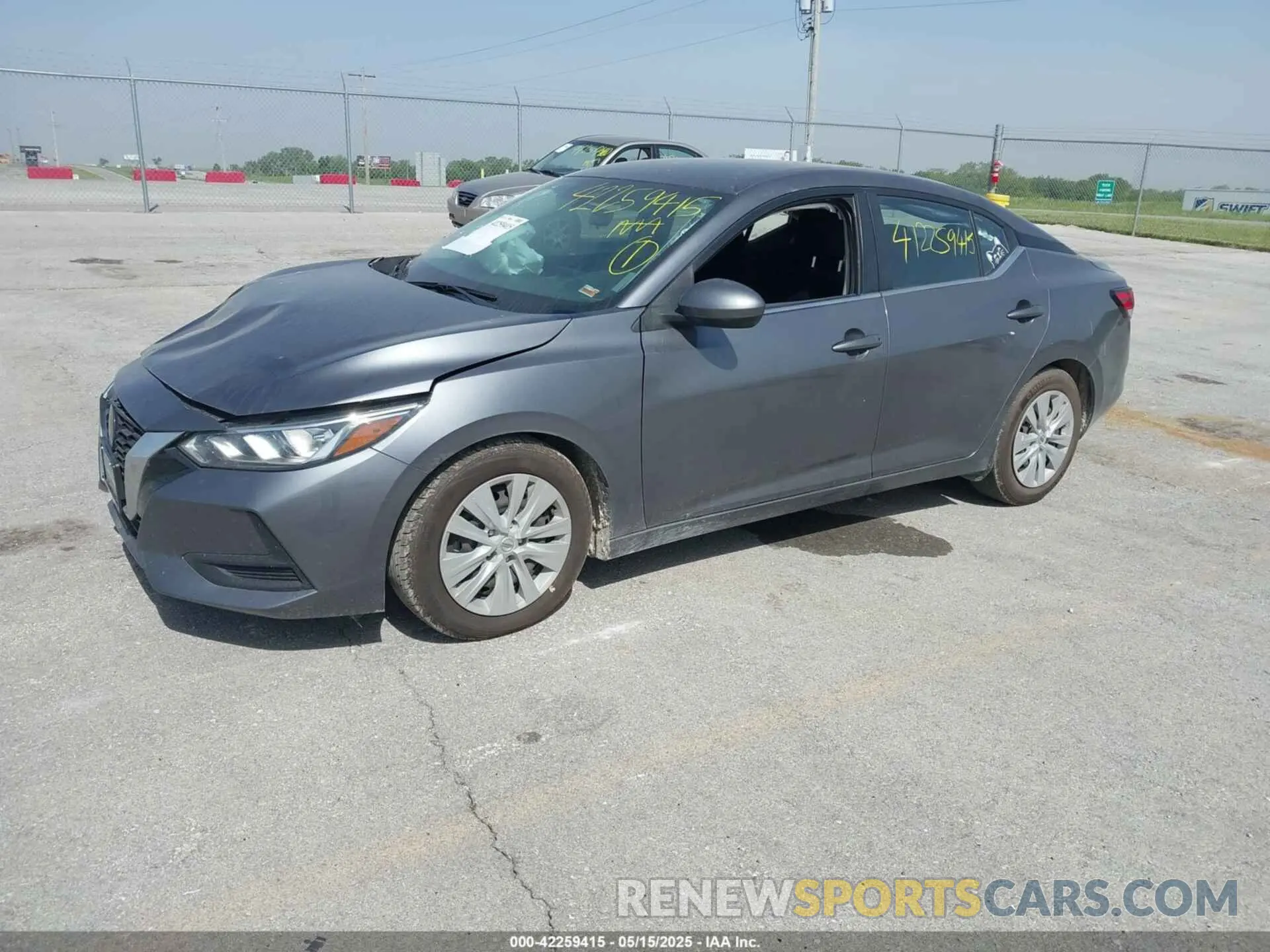 2 Photograph of a damaged car 3N1AB8BV8MY241163 NISSAN SENTRA 2021