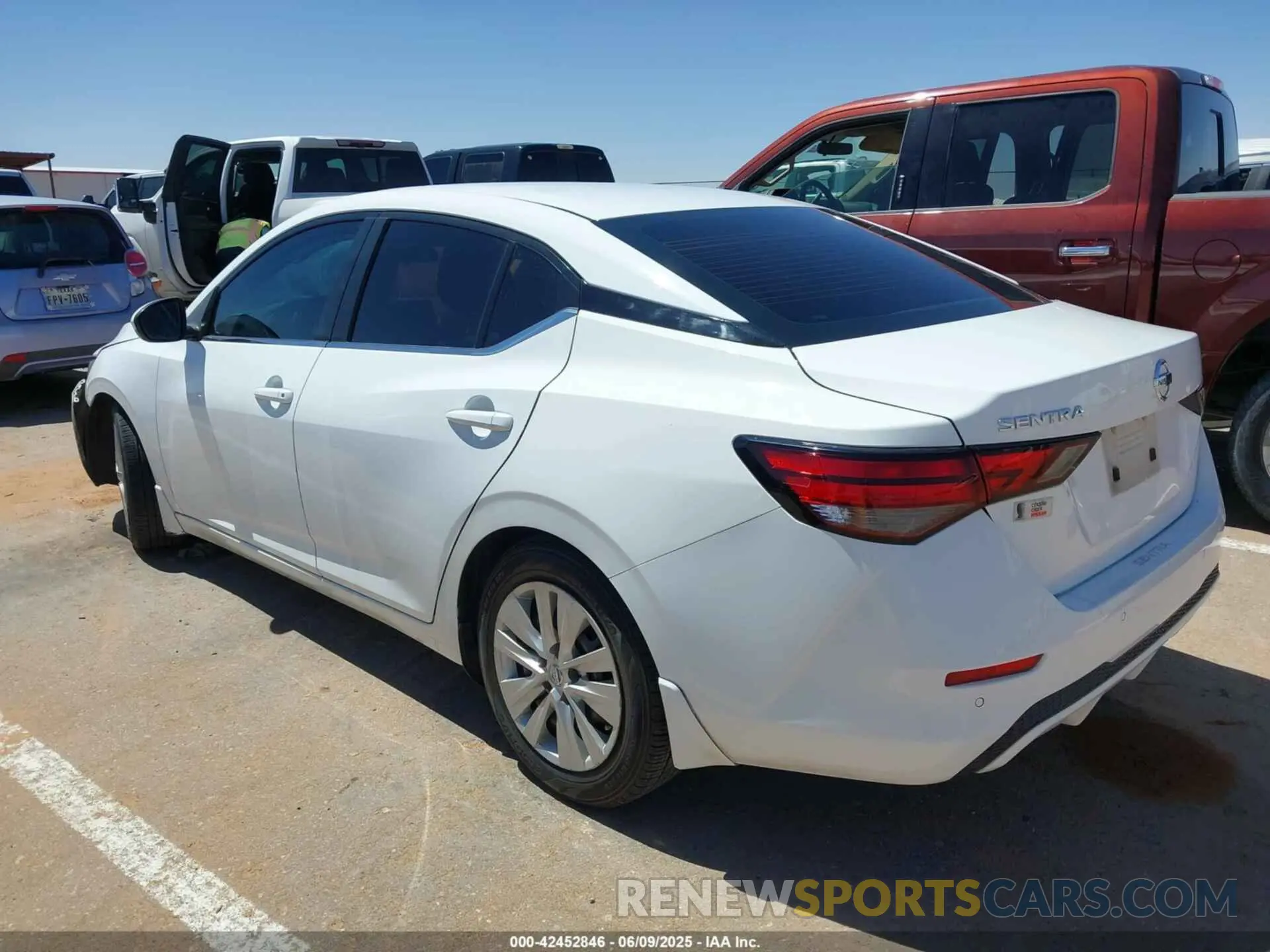 3 Photograph of a damaged car 3N1AB8BV8MY258495 NISSAN SENTRA 2021