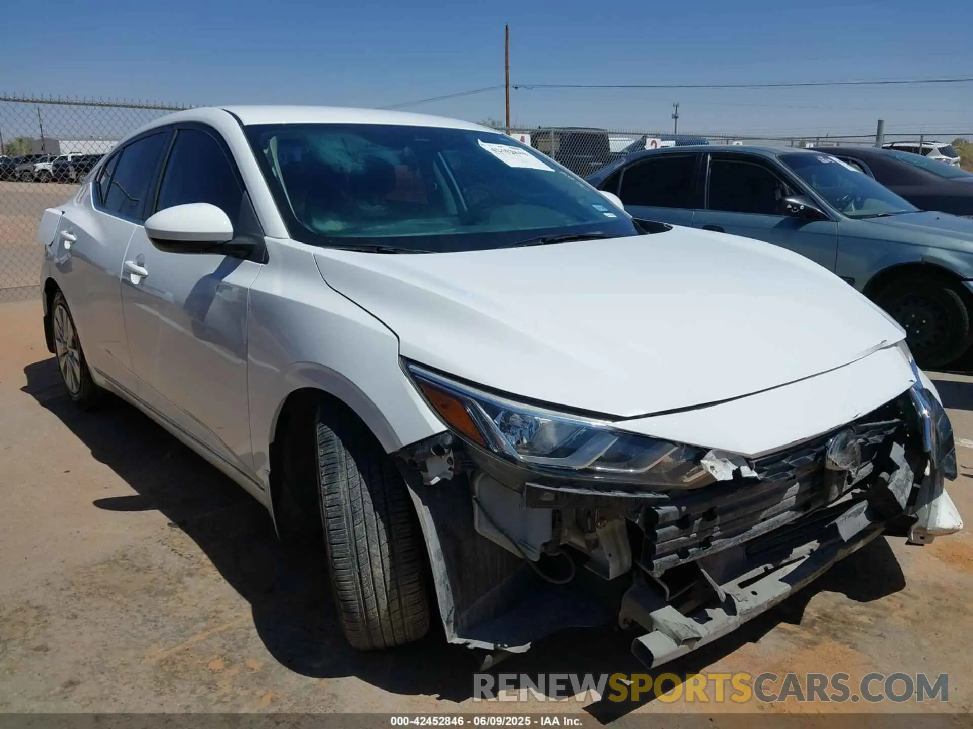 6 Photograph of a damaged car 3N1AB8BV8MY258495 NISSAN SENTRA 2021