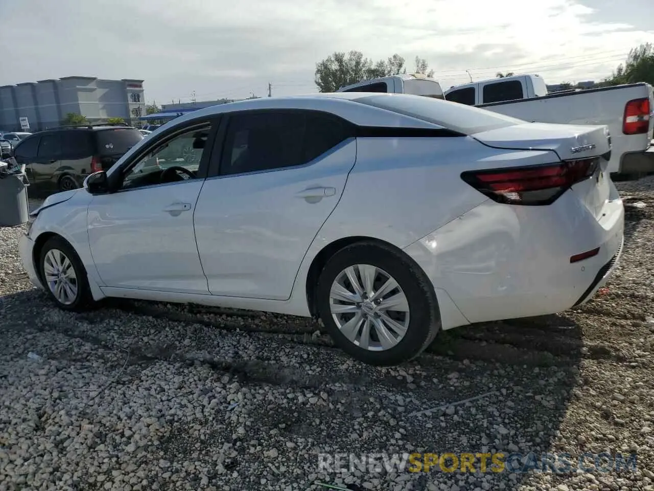 2 Photograph of a damaged car 3N1AB8BV8MY284952 NISSAN SENTRA 2021