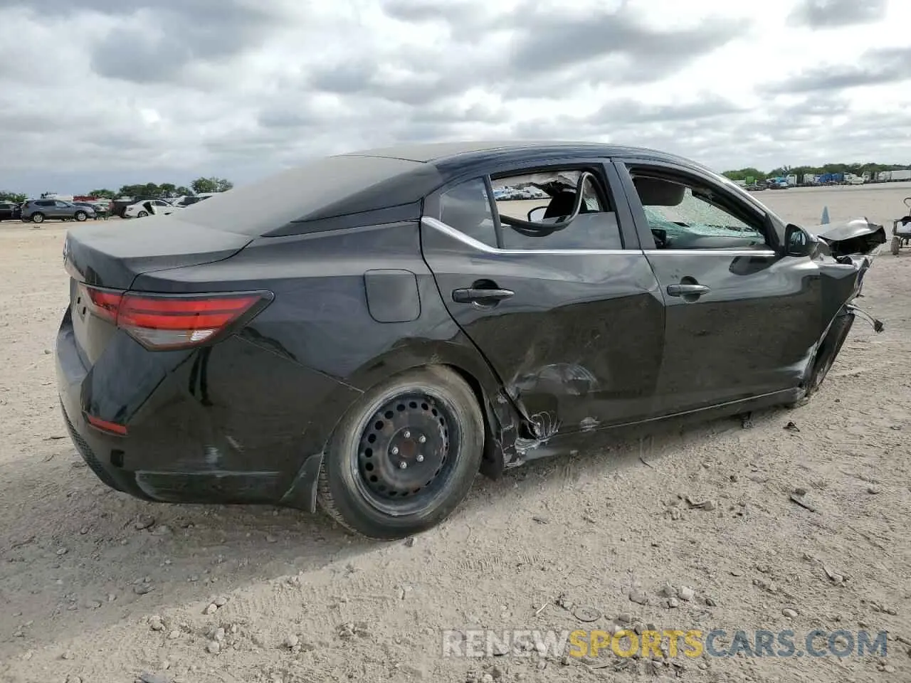 3 Photograph of a damaged car 3N1AB8BV9MY291893 NISSAN SENTRA 2021