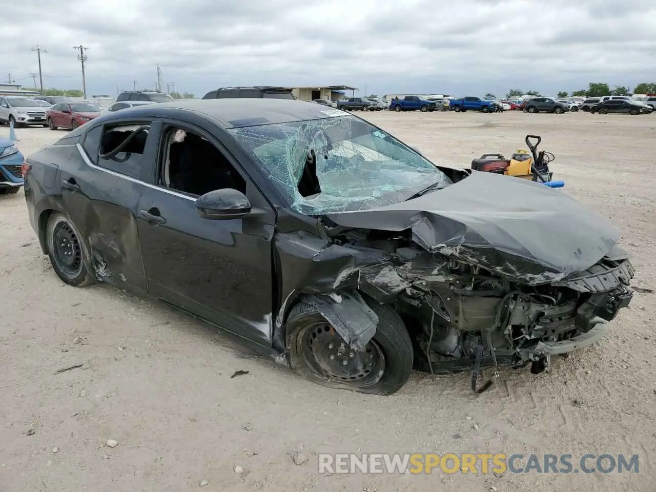 4 Photograph of a damaged car 3N1AB8BV9MY291893 NISSAN SENTRA 2021
