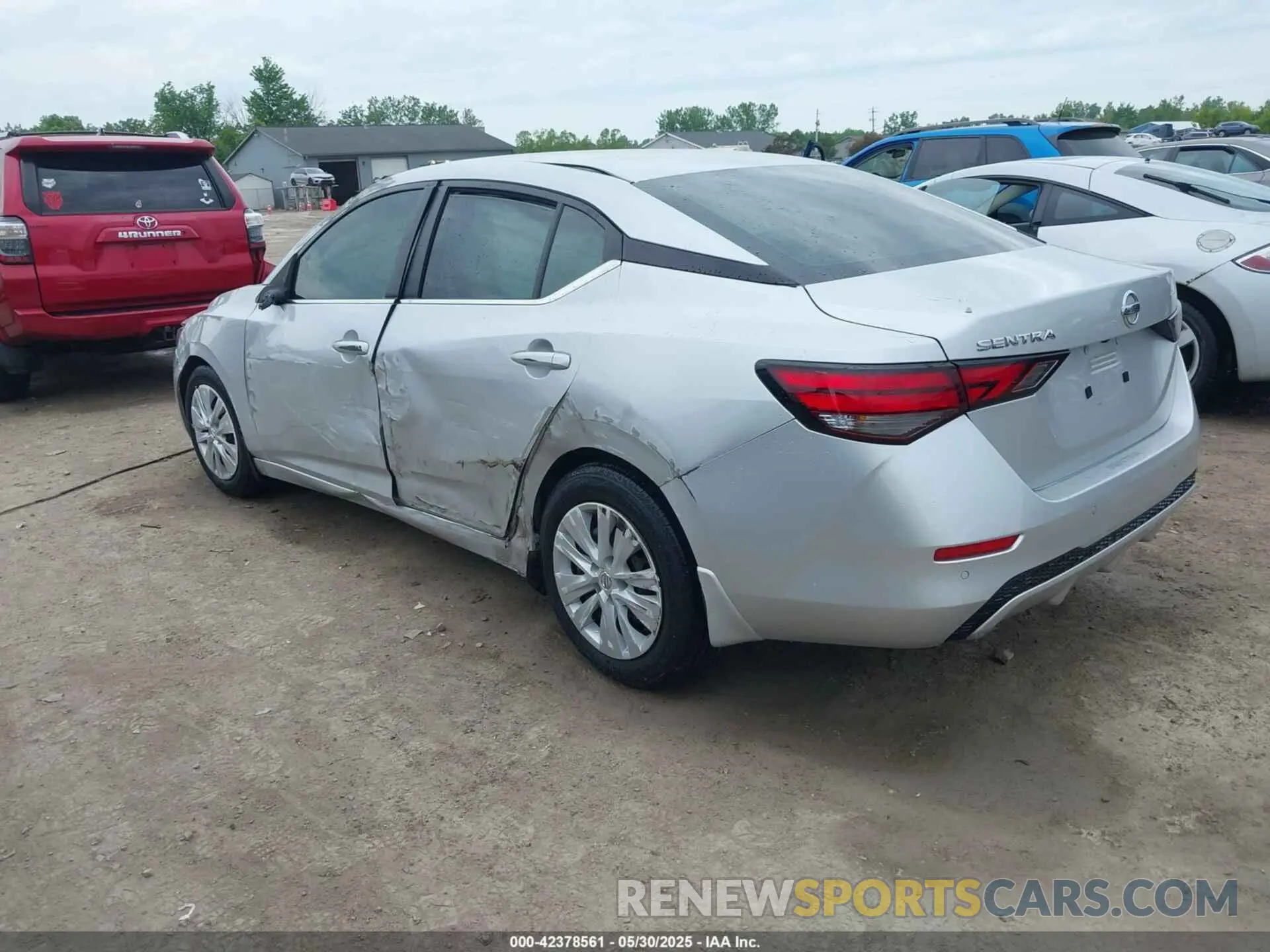 3 Photograph of a damaged car 3N1AB8BV9MY329655 NISSAN SENTRA 2021