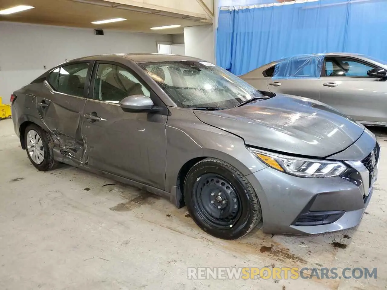 4 Photograph of a damaged car 3N1AB8BVXMY272754 NISSAN SENTRA 2021