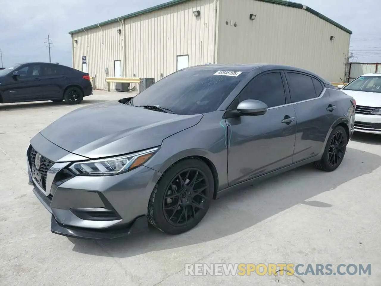 1 Photograph of a damaged car 3N1AB8BVXMY275525 NISSAN SENTRA 2021