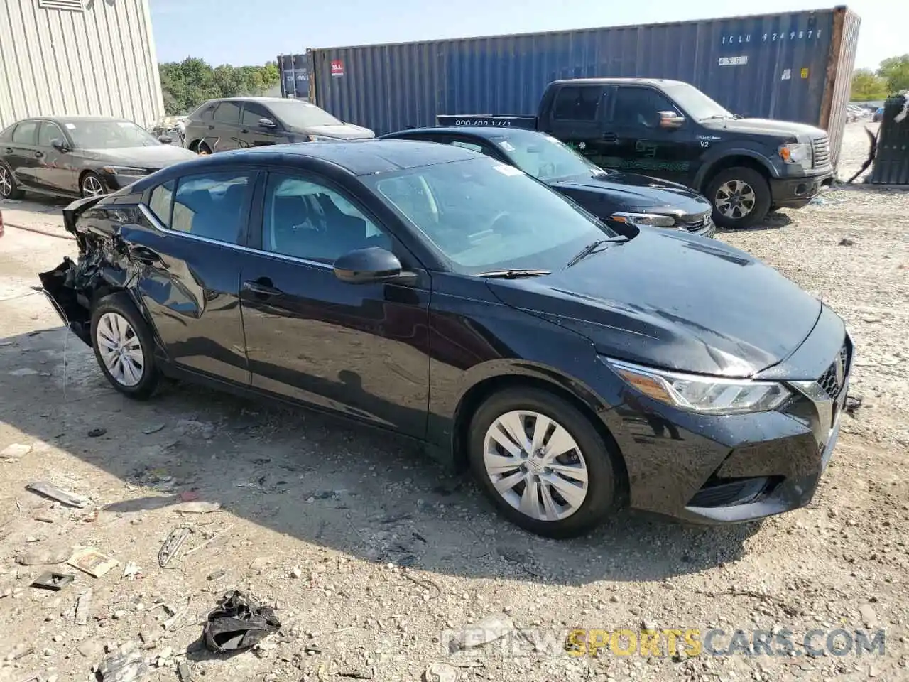 4 Photograph of a damaged car 3N1AB8BVXMY277954 NISSAN SENTRA 2021