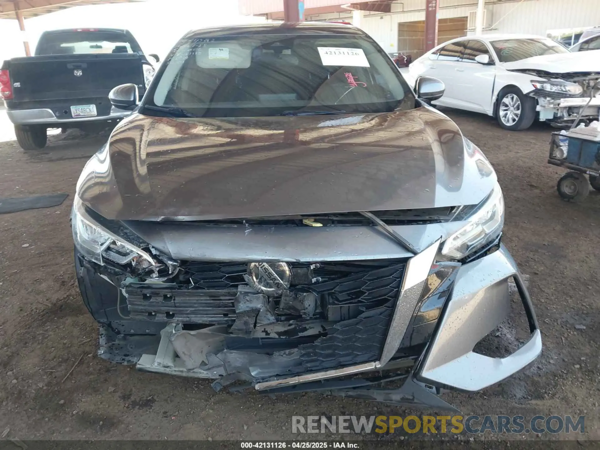 6 Photograph of a damaged car 3N1AB8BVXMY291112 NISSAN SENTRA 2021