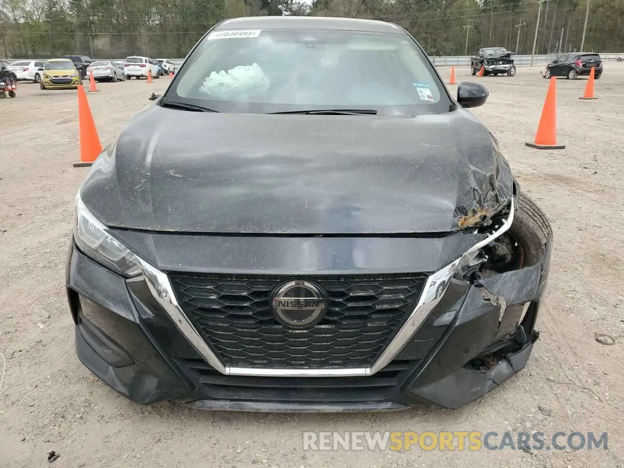 5 Photograph of a damaged car 3N1AB8BVXMY303307 NISSAN SENTRA 2021
