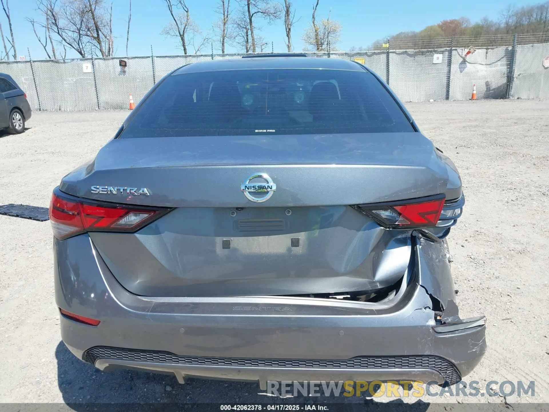 17 Photograph of a damaged car 3N1AB8BVXMY305283 NISSAN SENTRA 2021