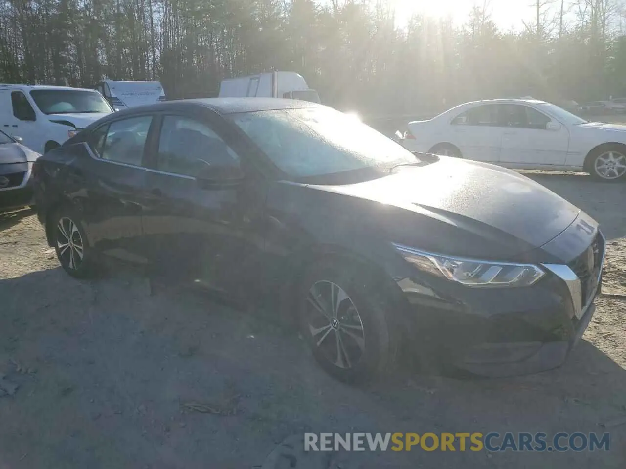 4 Photograph of a damaged car 3N1AB8CV0MY202128 NISSAN SENTRA 2021