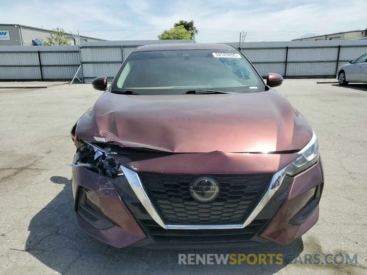 5 Photograph of a damaged car 3N1AB8CV0MY203716 NISSAN SENTRA 2021