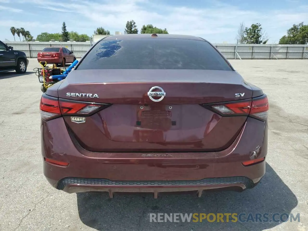 6 Photograph of a damaged car 3N1AB8CV0MY203716 NISSAN SENTRA 2021
