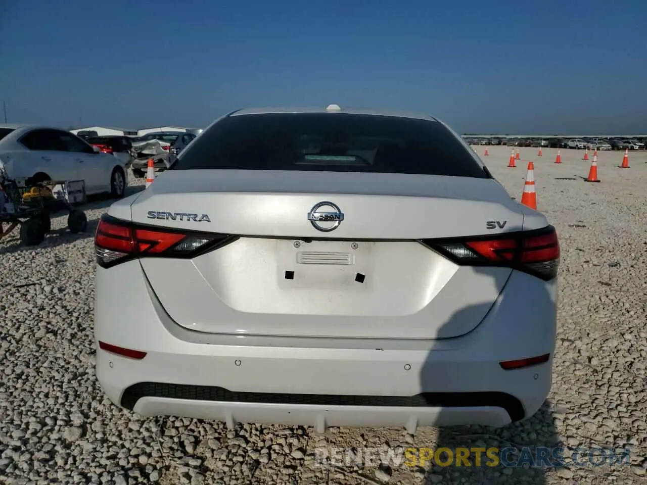6 Photograph of a damaged car 3N1AB8CV0MY214425 NISSAN SENTRA 2021