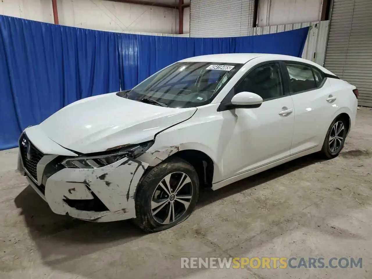 1 Photograph of a damaged car 3N1AB8CV0MY224453 NISSAN SENTRA 2021