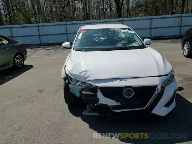 11 Photograph of a damaged car 3N1AB8CV0MY226154 NISSAN SENTRA 2021