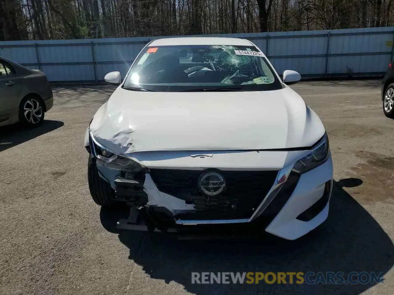 5 Photograph of a damaged car 3N1AB8CV0MY226154 NISSAN SENTRA 2021