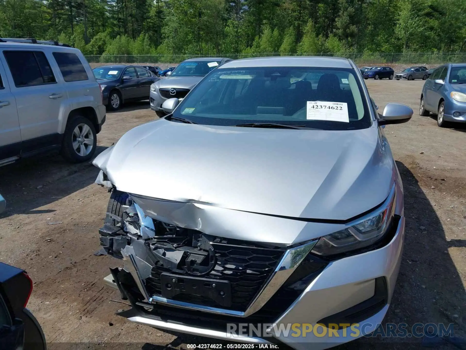 12 Photograph of a damaged car 3N1AB8CV0MY250163 NISSAN SENTRA 2021
