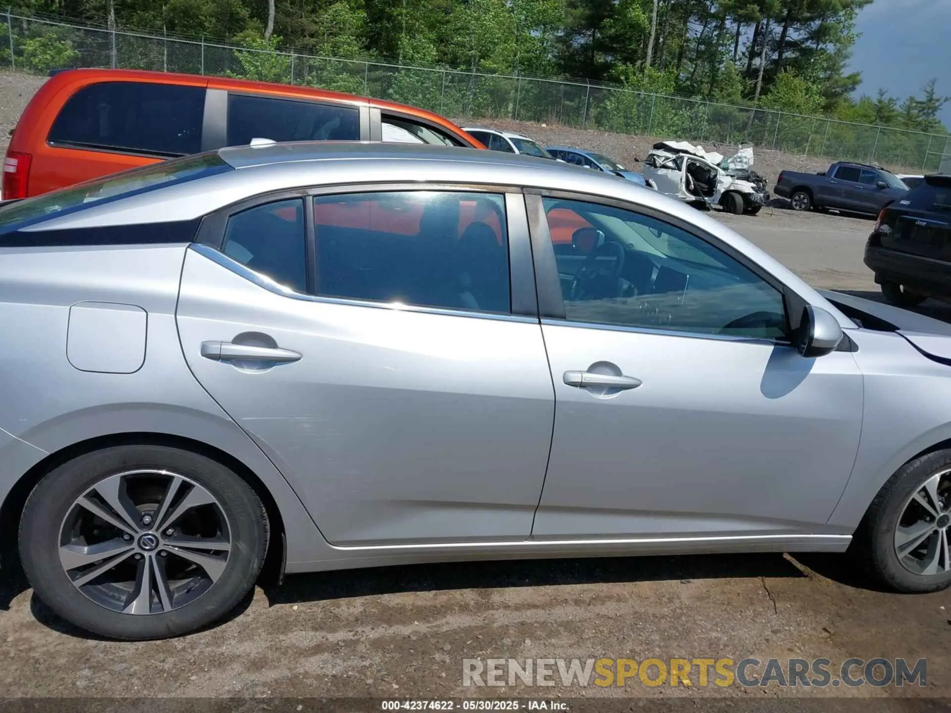 13 Photograph of a damaged car 3N1AB8CV0MY250163 NISSAN SENTRA 2021