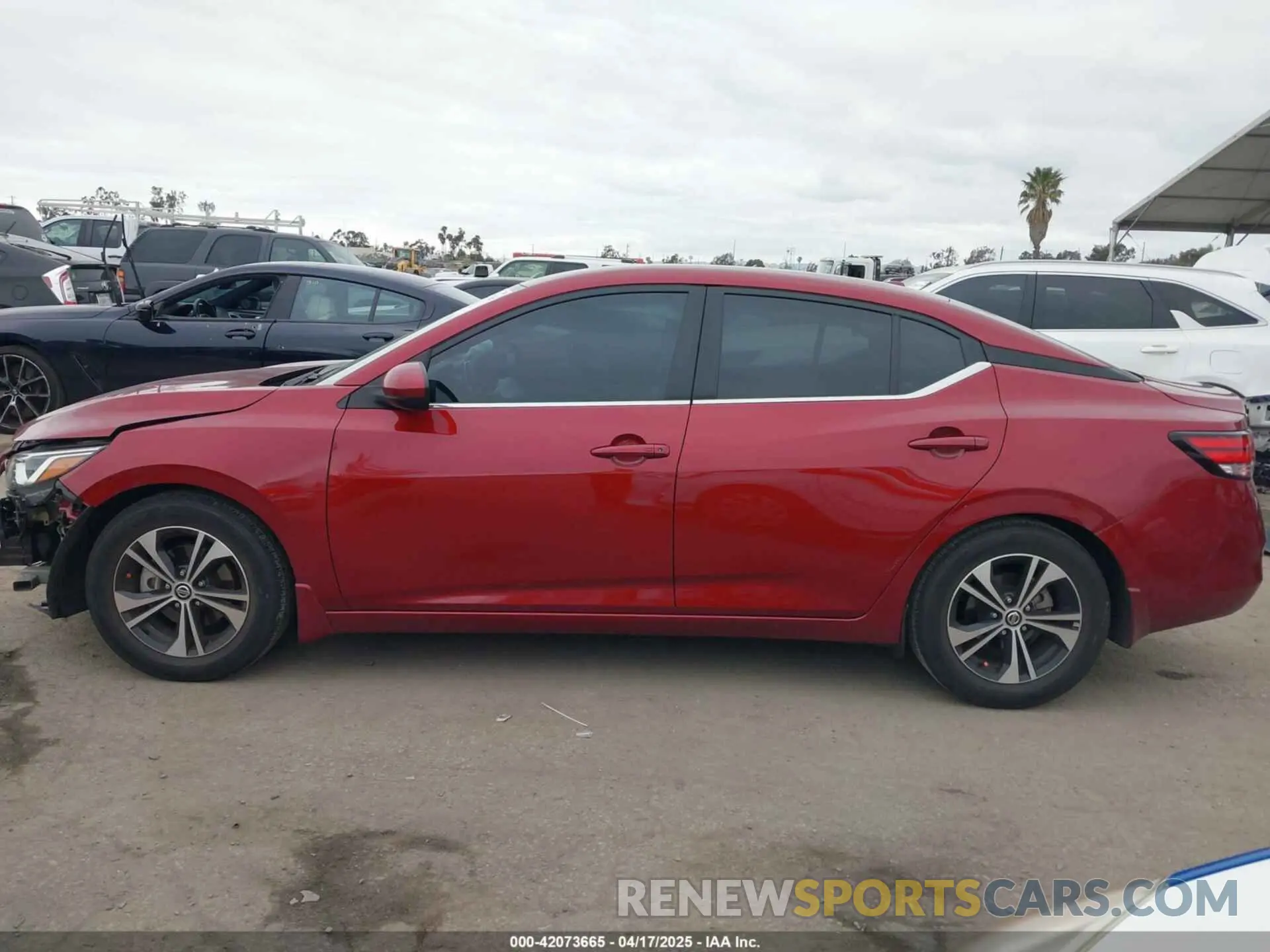 15 Photograph of a damaged car 3N1AB8CV0MY279503 NISSAN SENTRA 2021