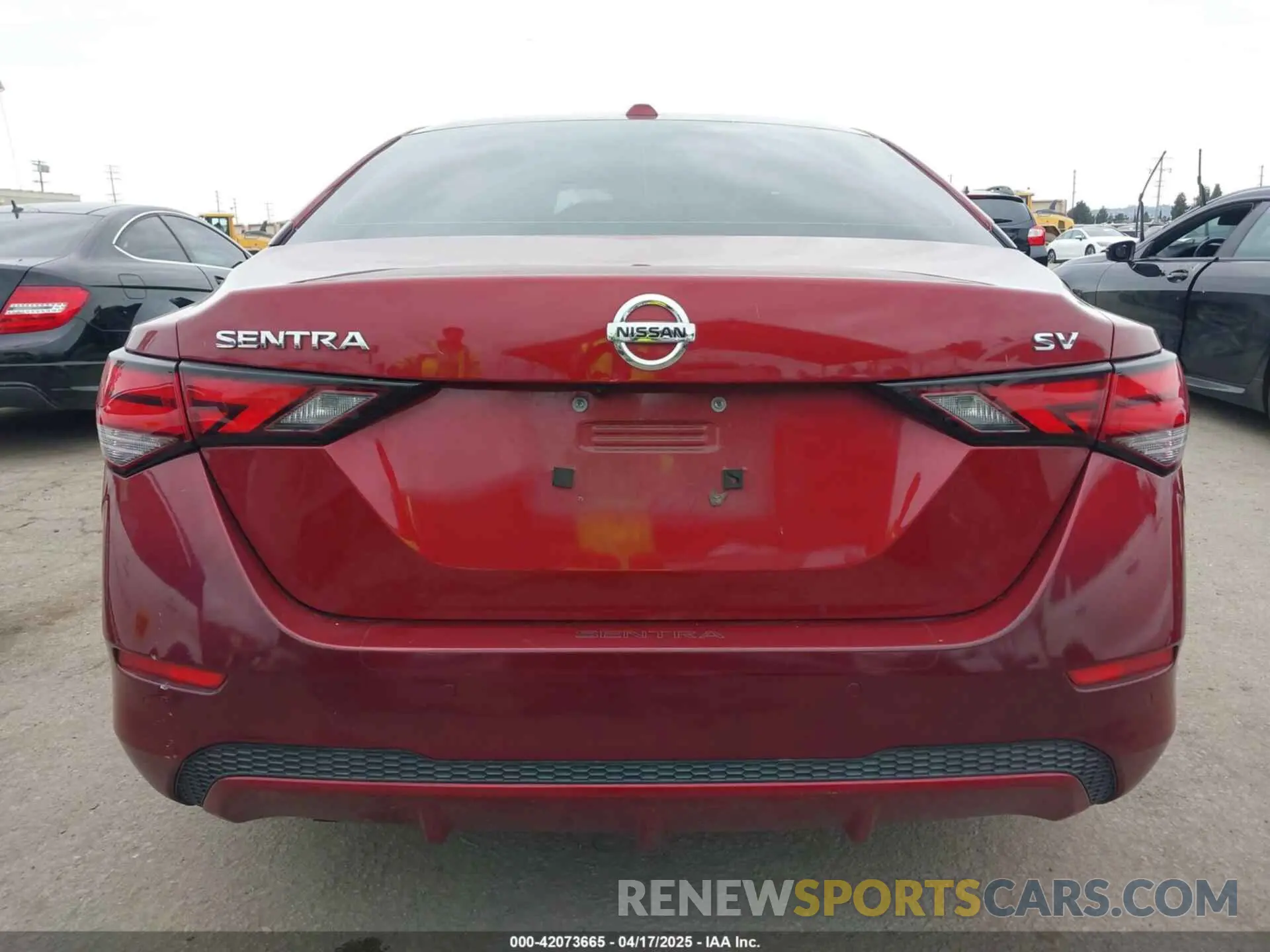 17 Photograph of a damaged car 3N1AB8CV0MY279503 NISSAN SENTRA 2021