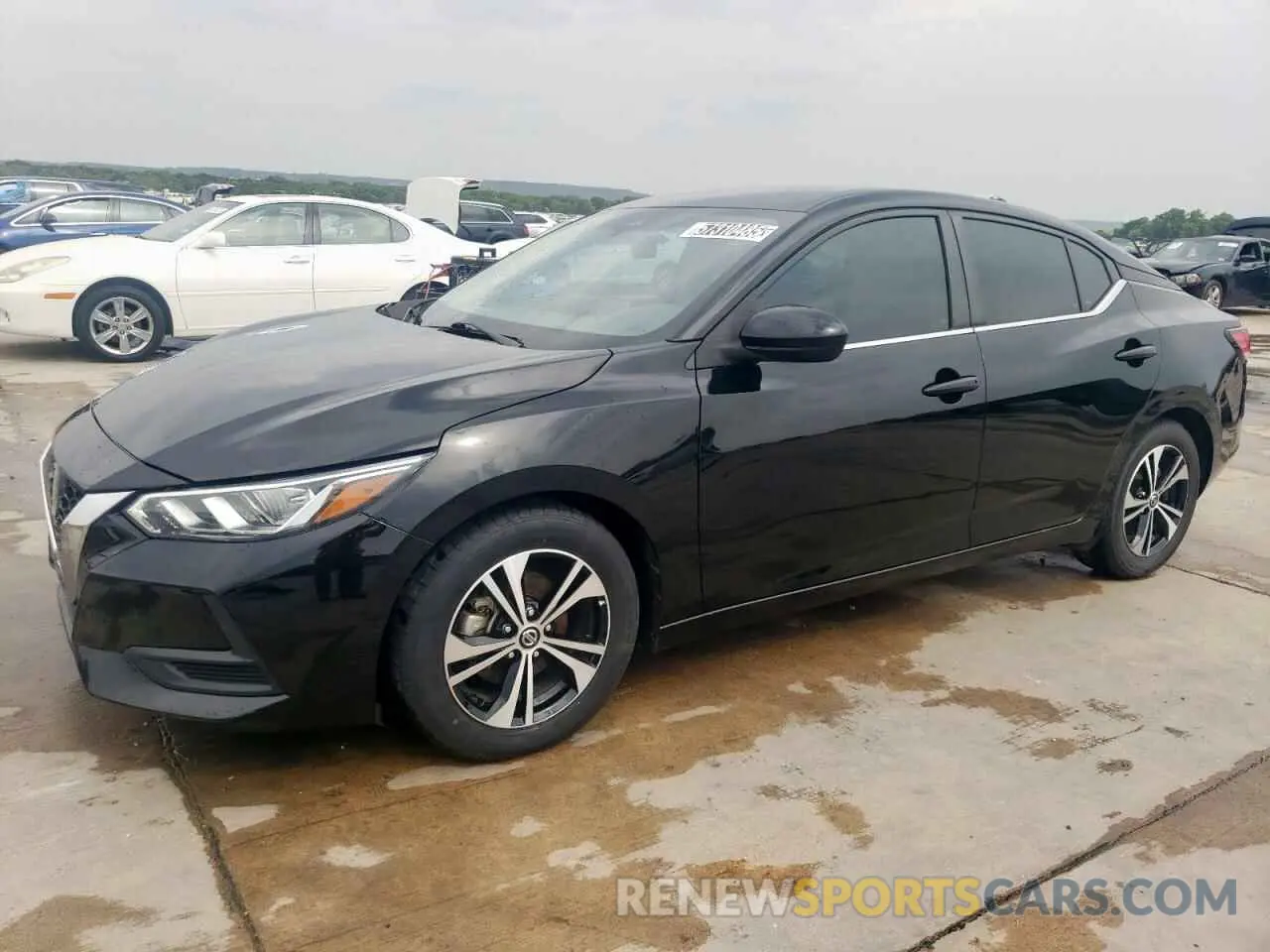 1 Photograph of a damaged car 3N1AB8CV0MY297208 NISSAN SENTRA 2021