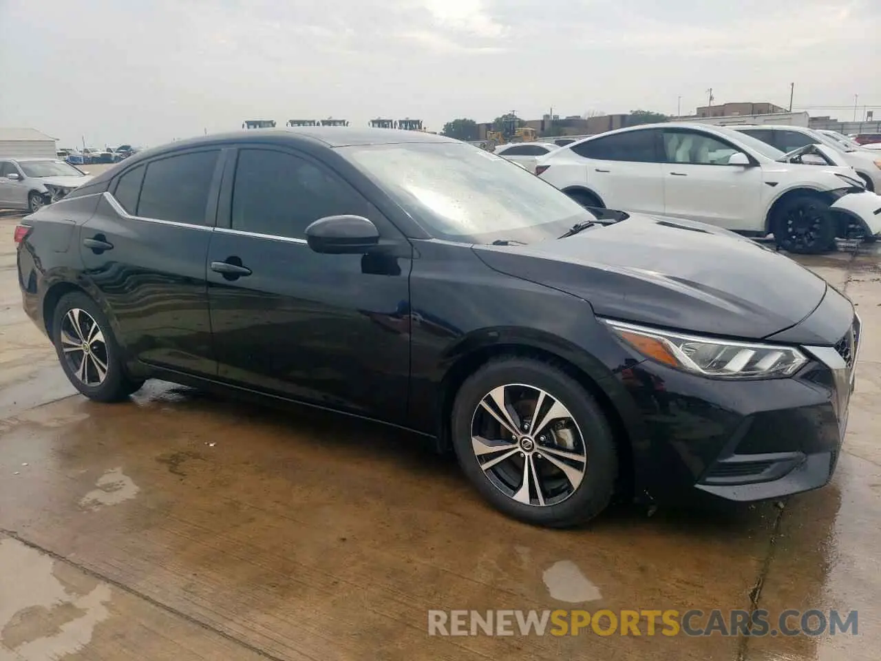 4 Photograph of a damaged car 3N1AB8CV0MY297208 NISSAN SENTRA 2021