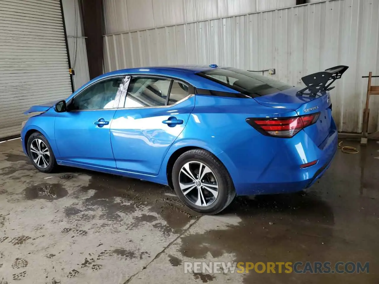 2 Photograph of a damaged car 3N1AB8CV0MY299136 NISSAN SENTRA 2021