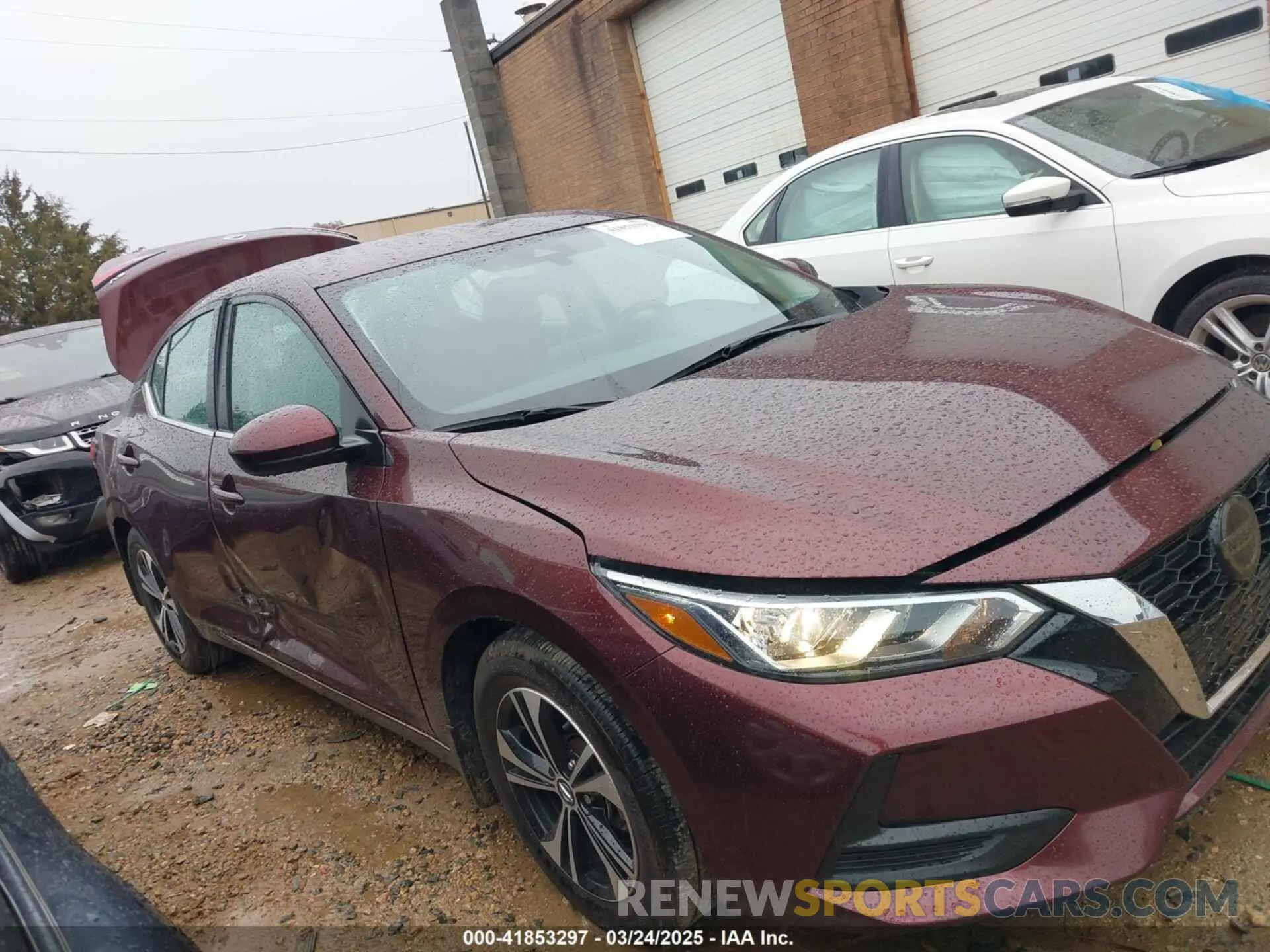 13 Photograph of a damaged car 3N1AB8CV0MY301046 NISSAN SENTRA 2021