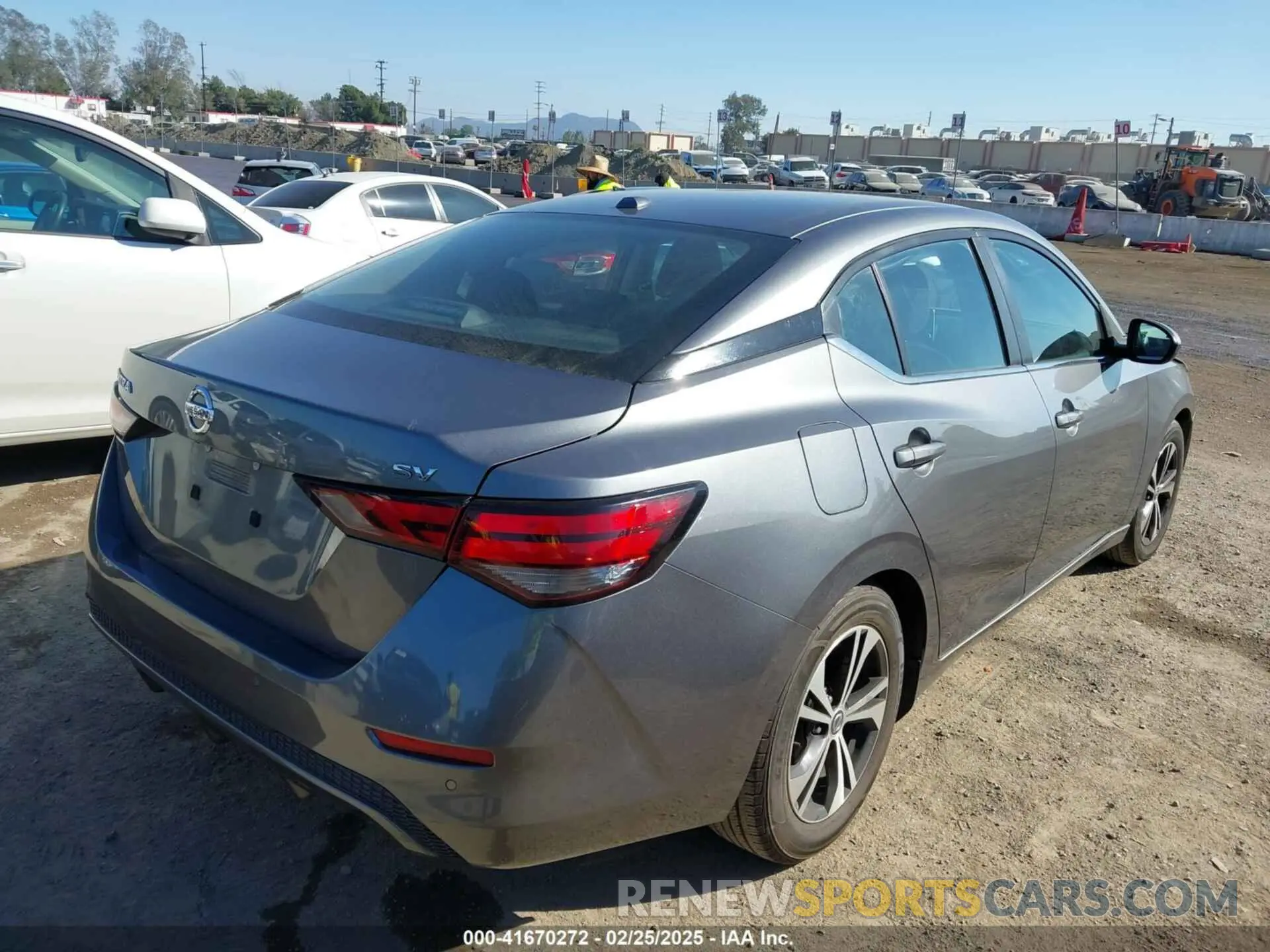 4 Photograph of a damaged car 3N1AB8CV0MY302245 NISSAN SENTRA 2021