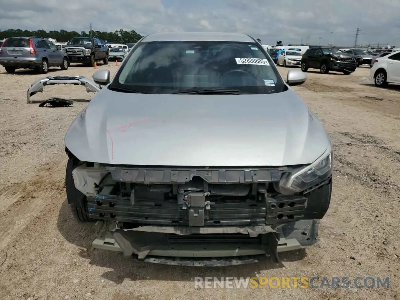 5 Photograph of a damaged car 3N1AB8CV0MY304741 NISSAN SENTRA 2021