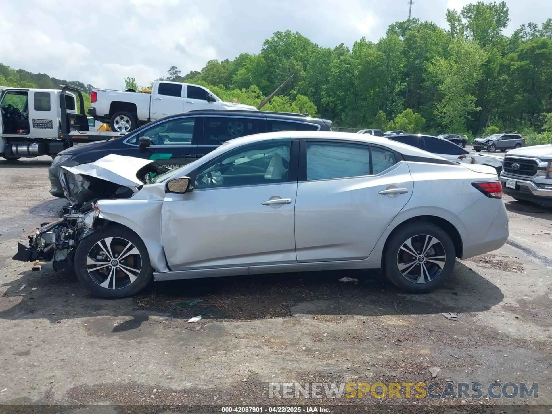 15 Photograph of a damaged car 3N1AB8CV0MY305551 NISSAN SENTRA 2021