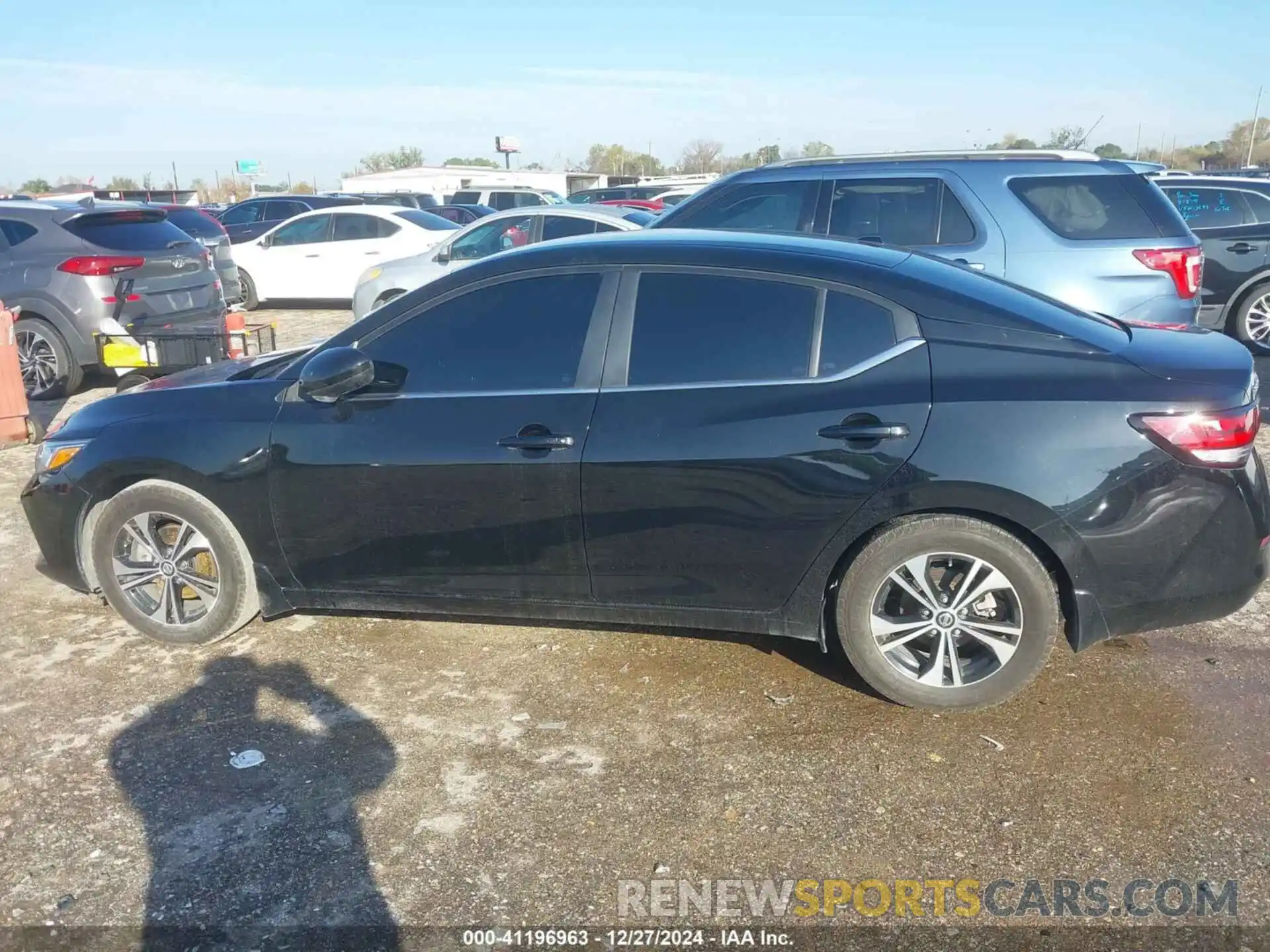 14 Photograph of a damaged car 3N1AB8CV0MY308109 NISSAN SENTRA 2021