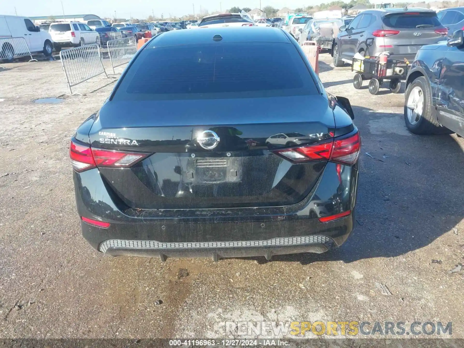 16 Photograph of a damaged car 3N1AB8CV0MY308109 NISSAN SENTRA 2021