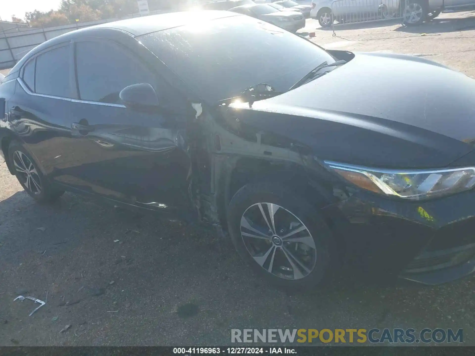 6 Photograph of a damaged car 3N1AB8CV0MY308109 NISSAN SENTRA 2021