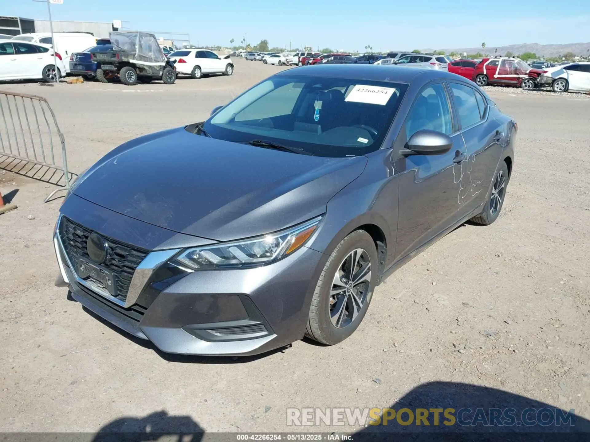 2 Photograph of a damaged car 3N1AB8CV0MY309177 NISSAN SENTRA 2021