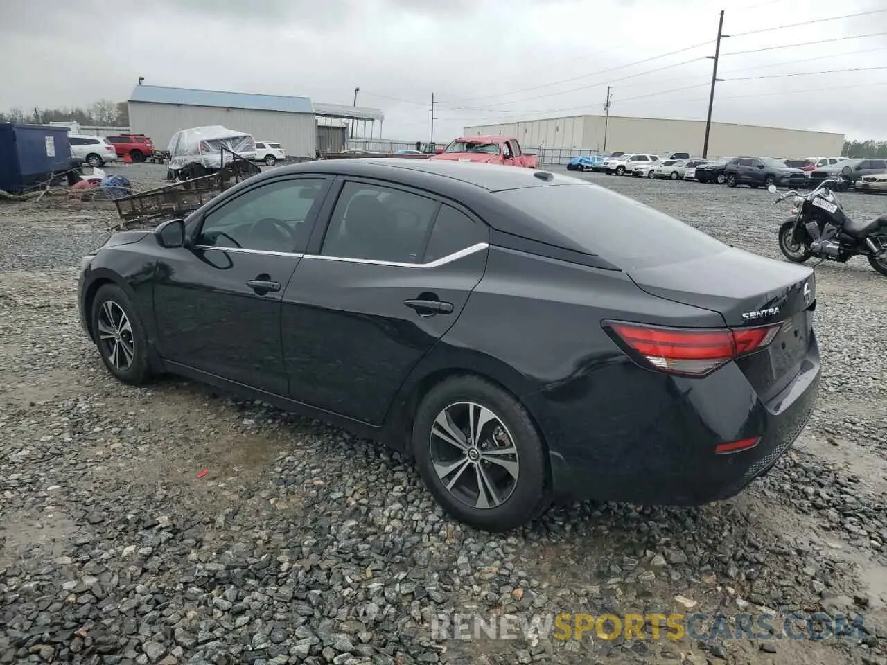 2 Photograph of a damaged car 3N1AB8CV0MY314203 NISSAN SENTRA 2021