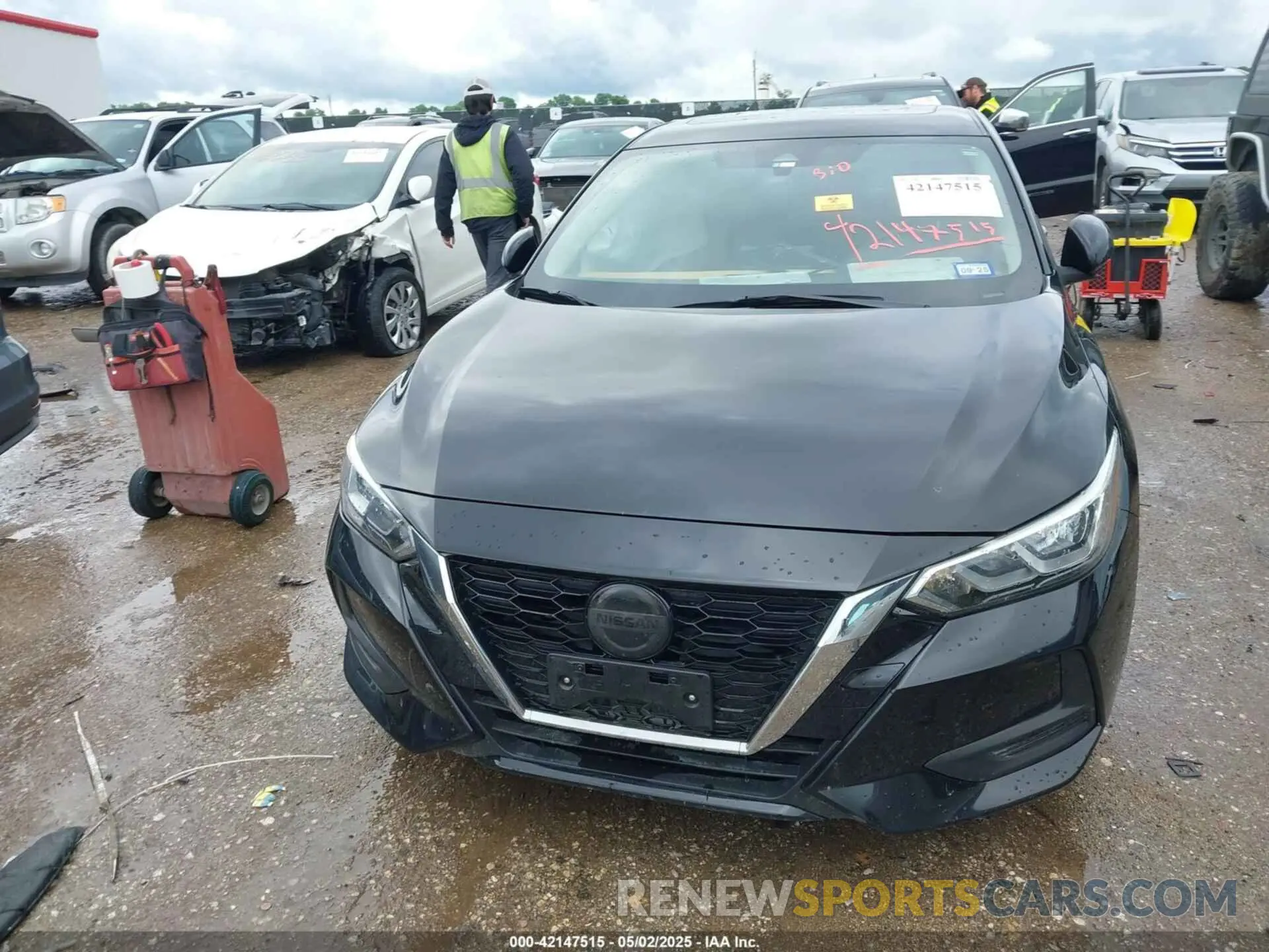11 Photograph of a damaged car 3N1AB8CV0MY322351 NISSAN SENTRA 2021