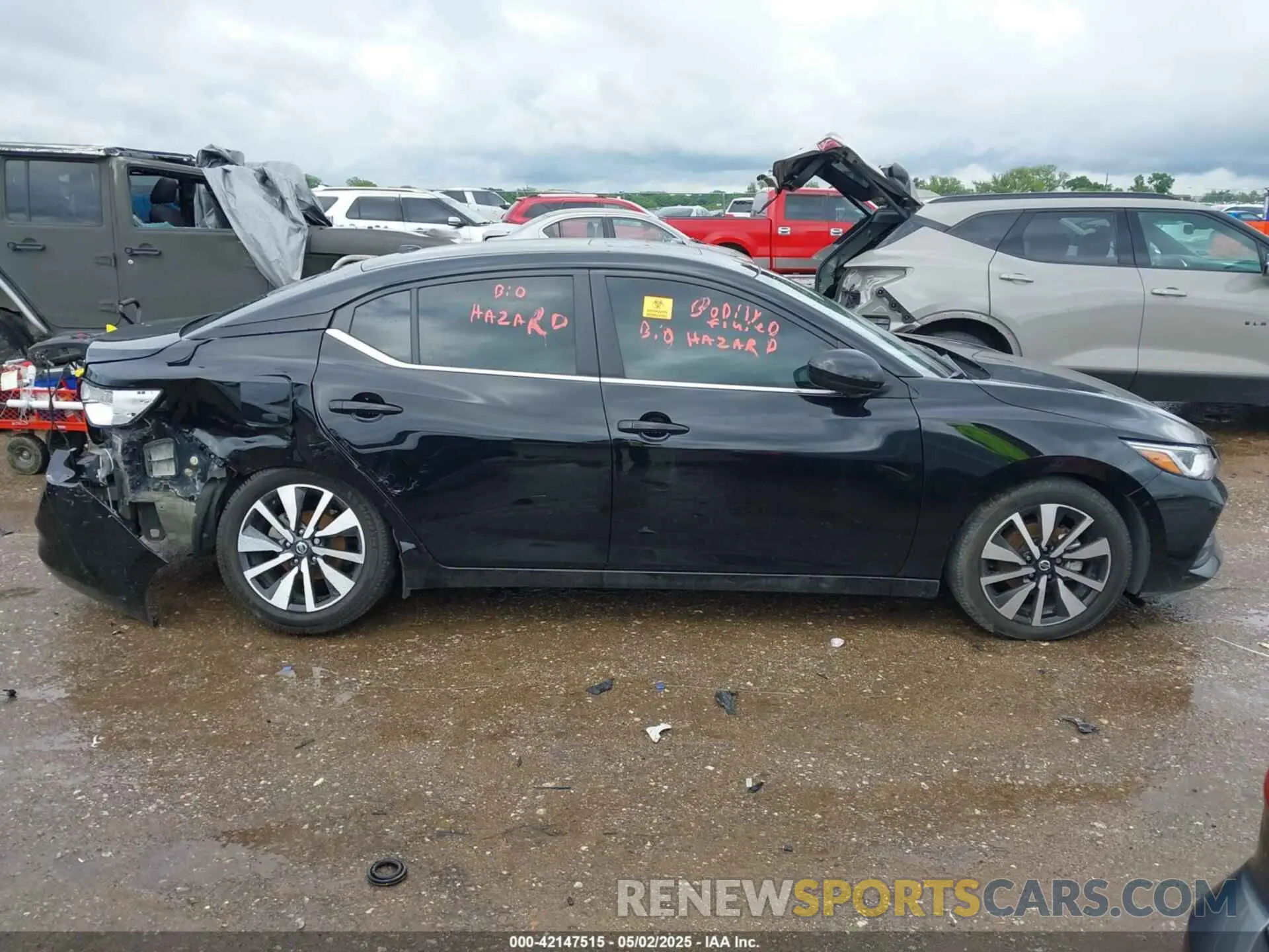 12 Photograph of a damaged car 3N1AB8CV0MY322351 NISSAN SENTRA 2021