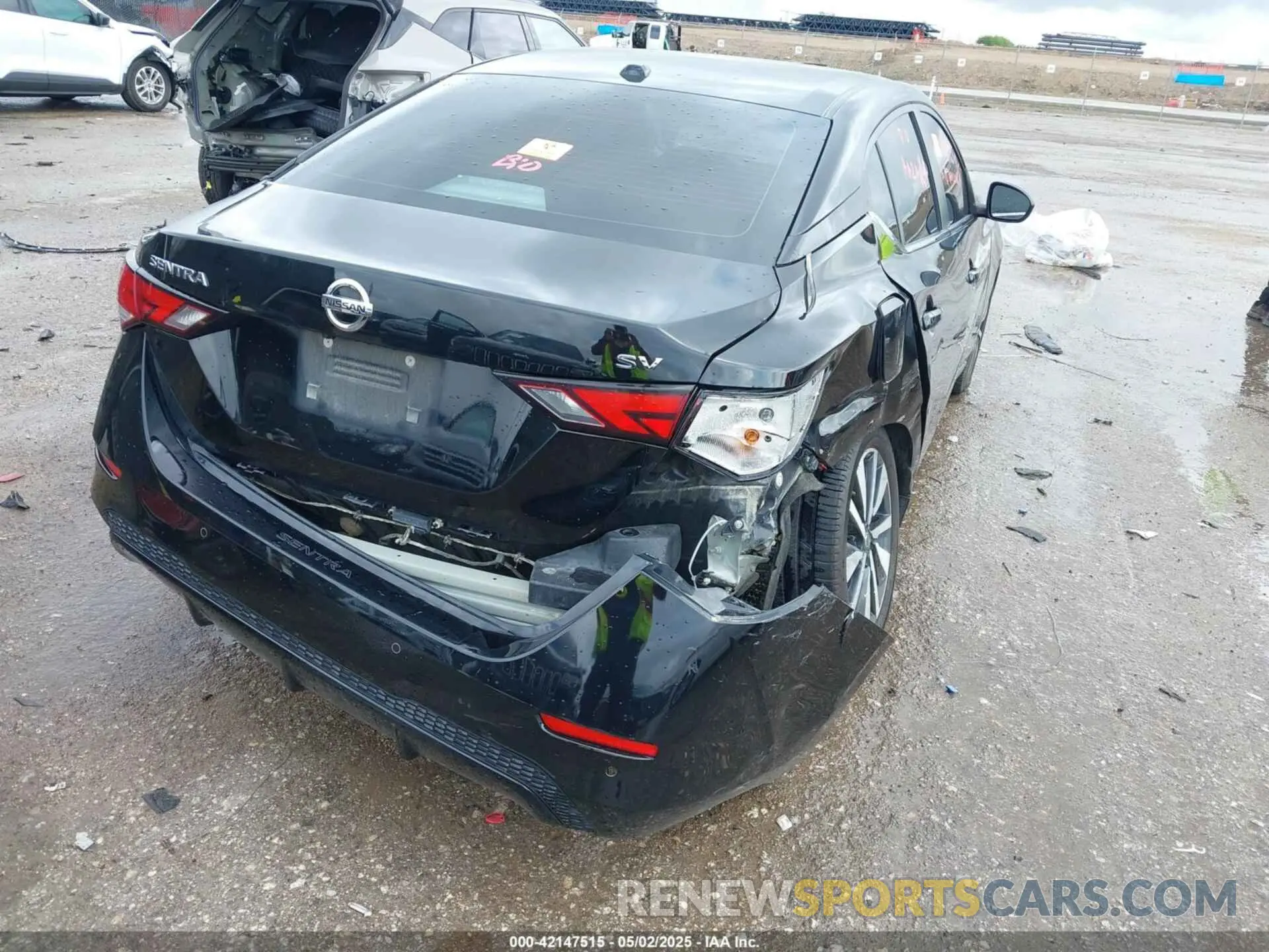 4 Photograph of a damaged car 3N1AB8CV0MY322351 NISSAN SENTRA 2021