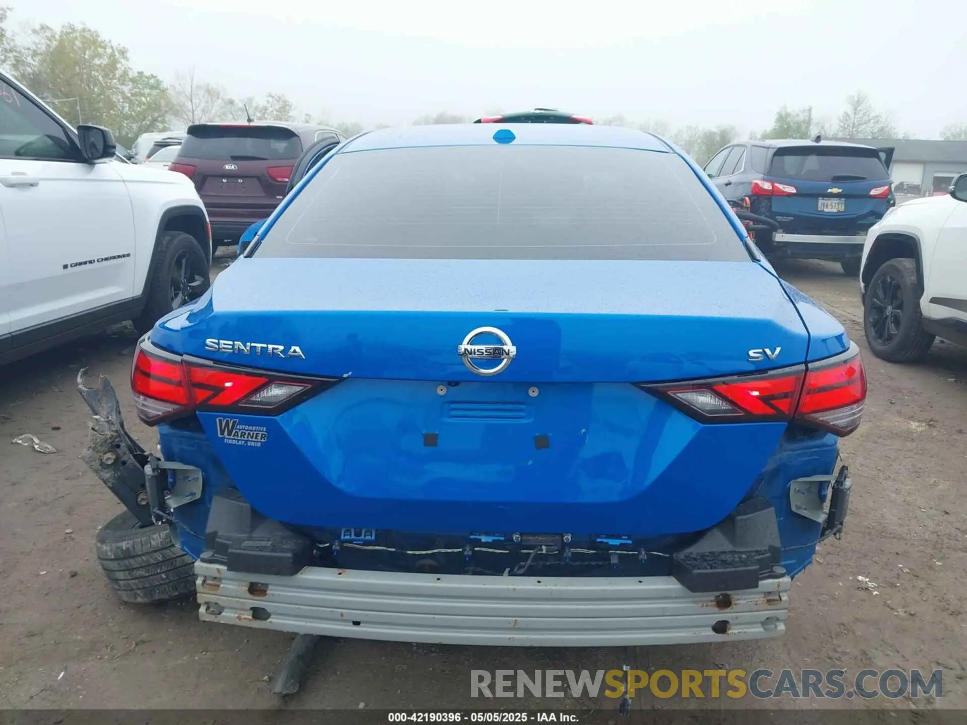 17 Photograph of a damaged car 3N1AB8CV0MY330630 NISSAN SENTRA 2021
