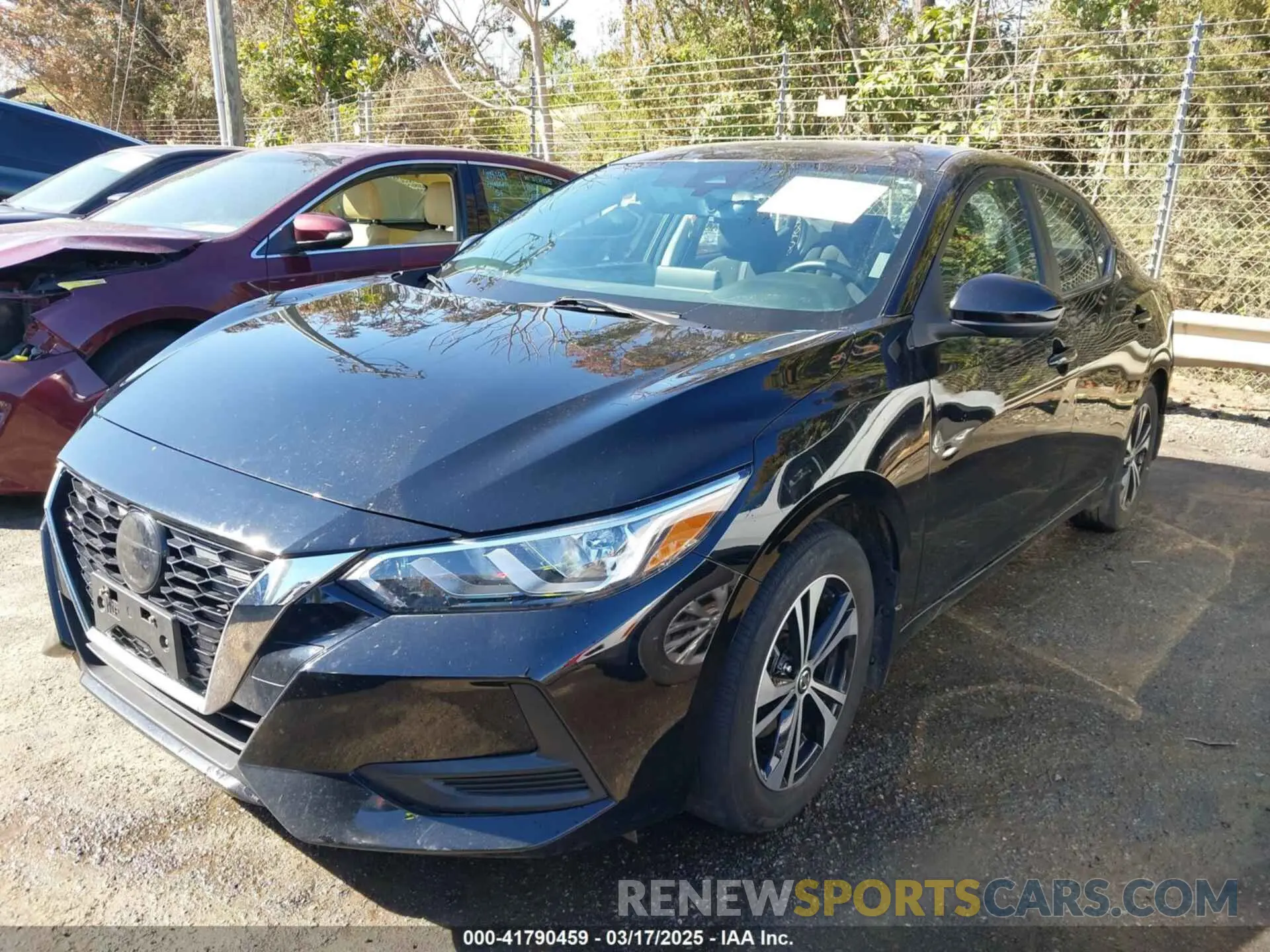 2 Photograph of a damaged car 3N1AB8CV0MY332099 NISSAN SENTRA 2021
