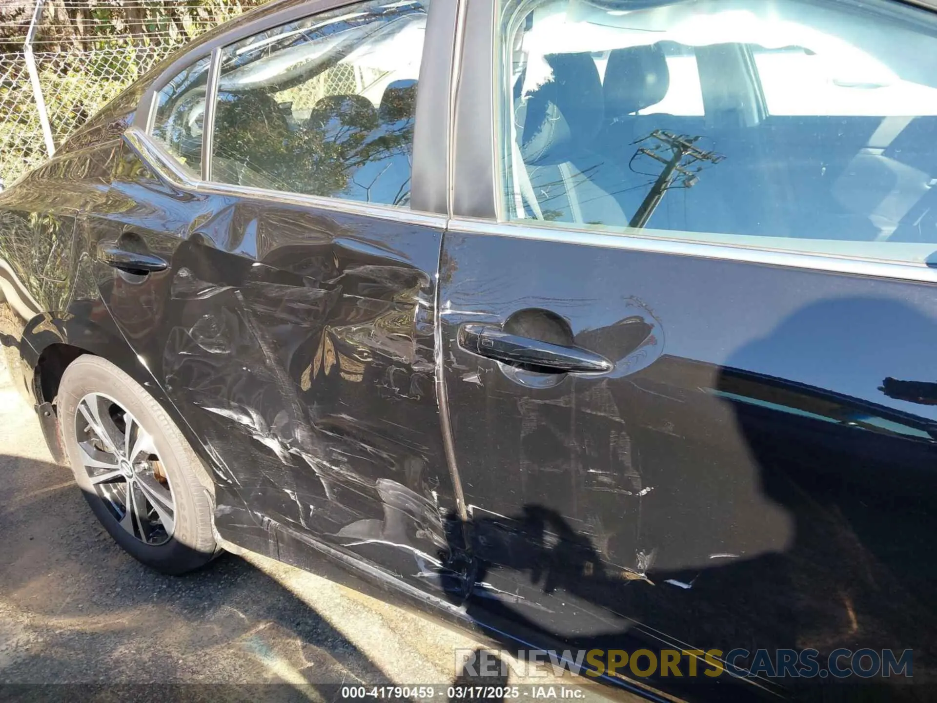 6 Photograph of a damaged car 3N1AB8CV0MY332099 NISSAN SENTRA 2021