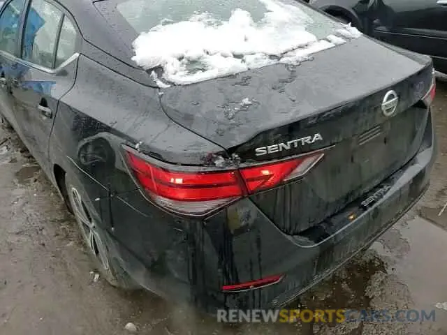 10 Photograph of a damaged car 3N1AB8CV1MY203790 NISSAN SENTRA 2021