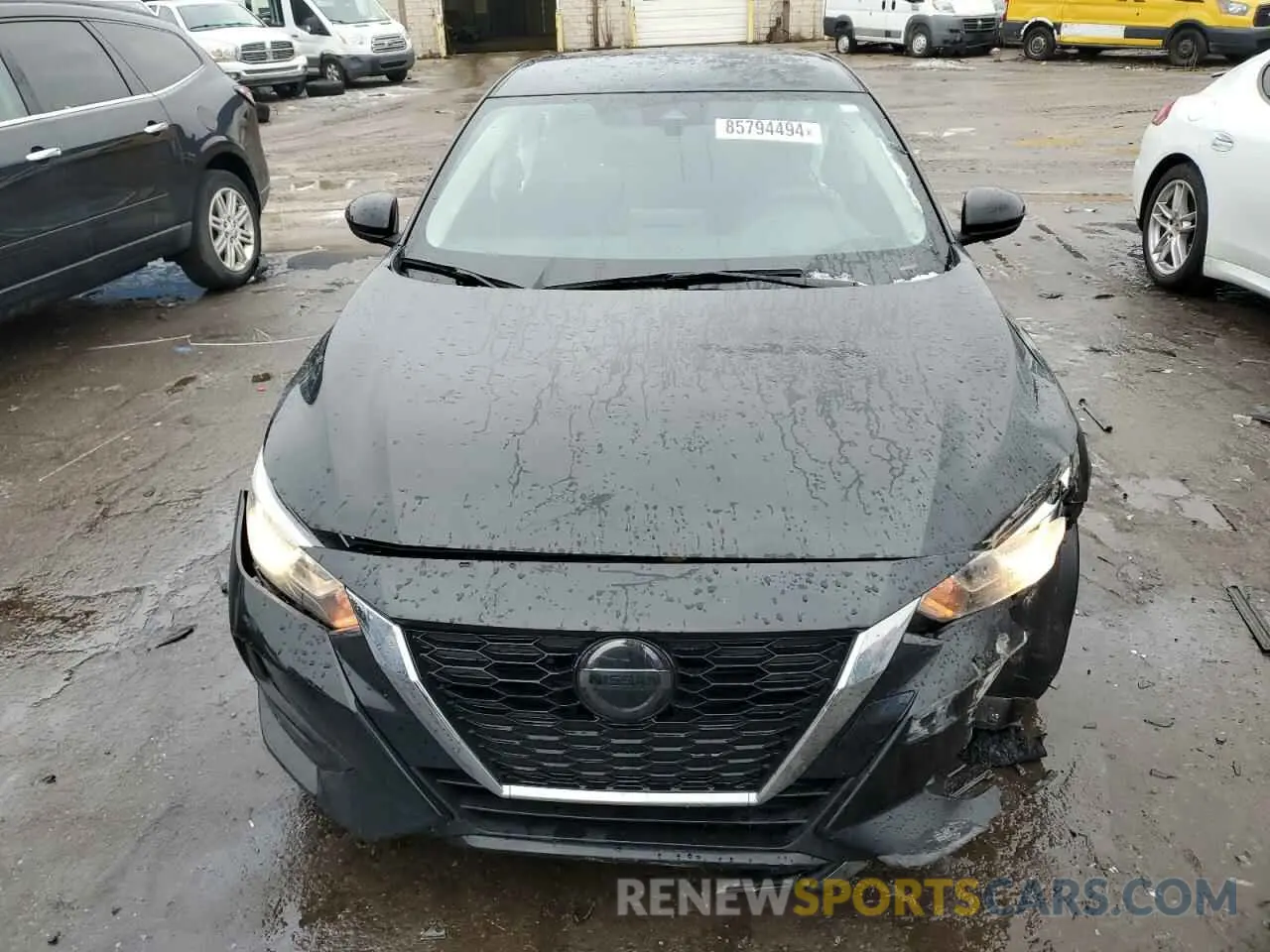 5 Photograph of a damaged car 3N1AB8CV1MY203790 NISSAN SENTRA 2021