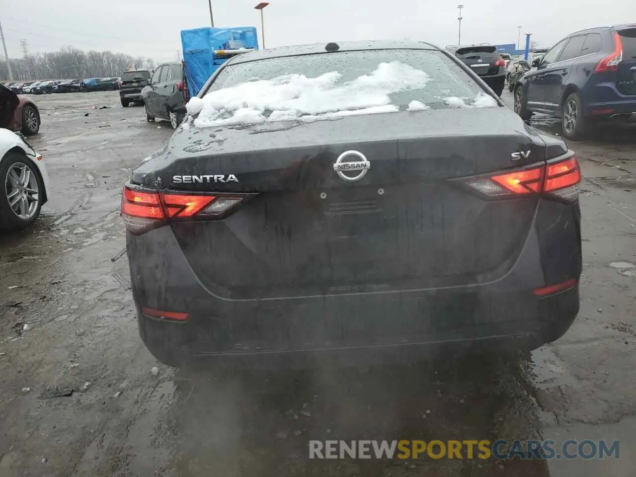 6 Photograph of a damaged car 3N1AB8CV1MY203790 NISSAN SENTRA 2021