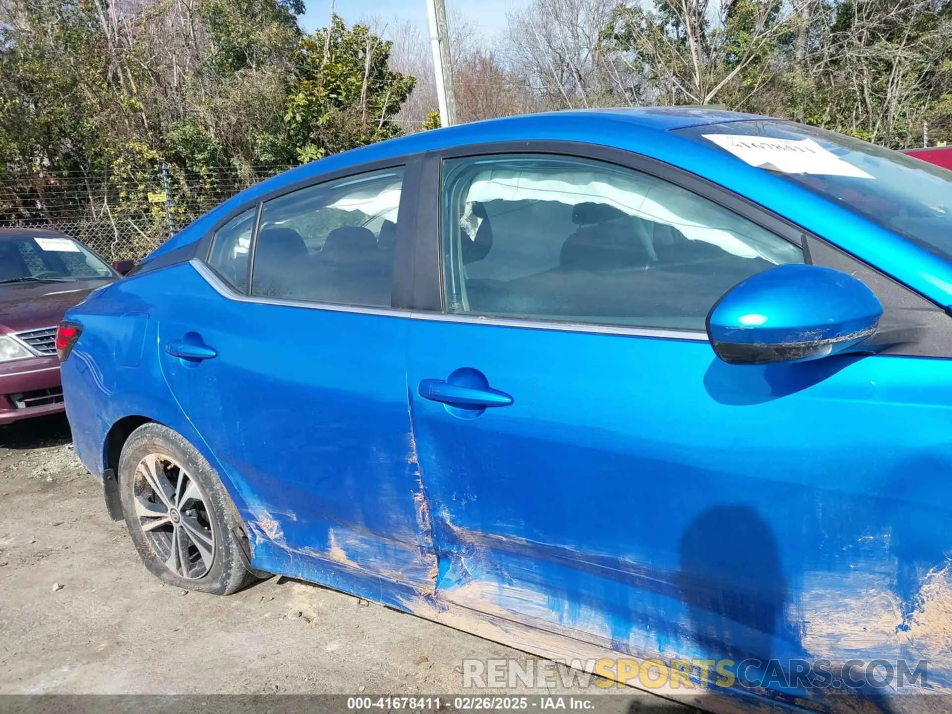 13 Photograph of a damaged car 3N1AB8CV1MY204499 NISSAN SENTRA 2021
