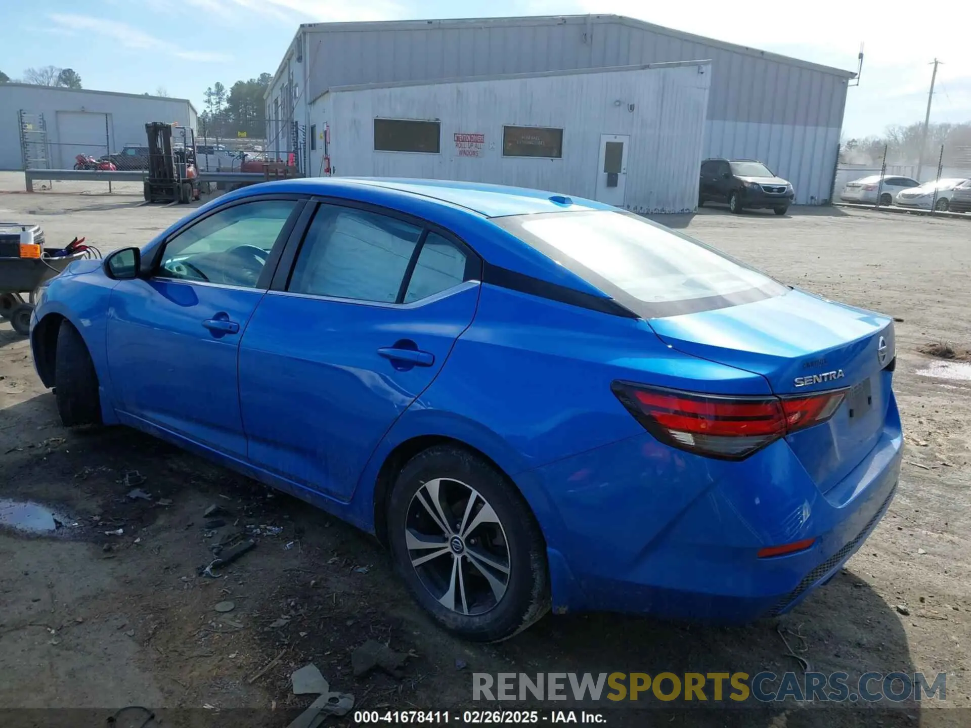 3 Photograph of a damaged car 3N1AB8CV1MY204499 NISSAN SENTRA 2021